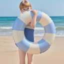 Pool Floats Swimming Rings for Kids, Age 5-10 Inflatable Swim Tubes Ring Toys with 11" Inner, Beach Inflatable Tubes Floaties Toys for Kids Adults