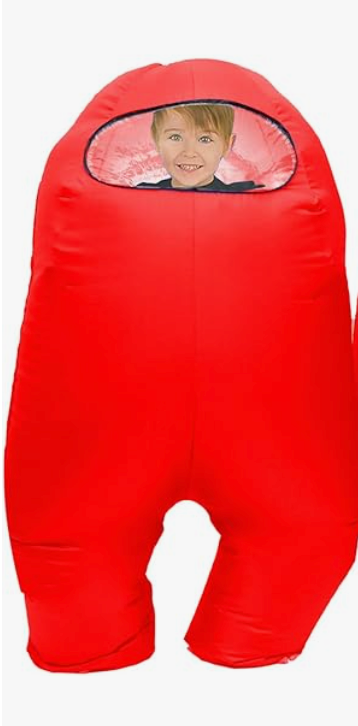 FANFX Inflatable Astronaut space Costume Inflatable costume Full Body Suit Halloween Cosplay Costumes Child