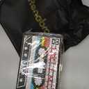 Women Retro Crossbody Bag Rhinestone Fun Unique Evening Clutch Purses for Women (Colorful Party)