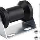 Boat Trailer Rollers with Brackets 5" Keel Roller Assembly Kit for Boat Trailer