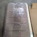 Upholstered Bed, Brown Twin Bed Platform Bed Frame with Adjustable Headboard, Strong Wooden Slats Support Bed Frame