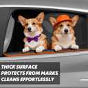 Surfcabin Door Protector from Dog Scratching 20% Larger Designed for Sedans, Family Cars and Small SUVs, 2 Packs [Left + Right] Thickened Waterproof Dog Car Door Protector