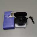 Earbuds Wireless Earpiece Bluetooth Headset with Noise Canceling Mic 160H Standby Time Hands Free Earphones Single Ear Headphone for iphone Android Samsung Cell Phones PC TV Computer Game Trucker Work (Black)