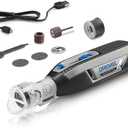 Dremel PawControl 7760-PGK Dog Nail Grinder and Trimmer - Cordless & Rechargeable Pet Grooming Tool Kit - Safe and Humane for Dogs, Cats, and Small Animals