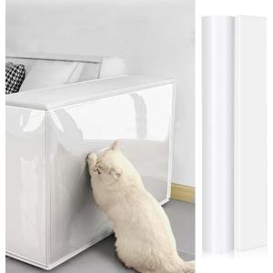 2 x Cat Scratch Furniture Protector - 25 Pin Couch Protector, Clear Anti Scratch for Couch, Door, Wall