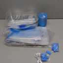 Cozy Essential 12 Pack Travel Vacuum Storage Bags with Rechargeable Wireless Electric Pump for Luggage, Suitcase, Carry-on Size Vacuum Seal Compression Space Saver Bags for Clothes and Clothing Travel