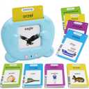 MAYAPHILOS 224 Sight Words Polish and English Talking Flash Cards Fun Polish Language Learning Toys for Kids, Learn Polish for Toddlers Sensory Preschool Educational Birthday Gifts