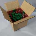 Christmas Decorations, 3-Piece Set, Box Ornaments with Bows, Illuminates Christmas Tree Skirts. Suitable for Indoor, Courtyard, and Outdoor Lawn Decorations.