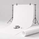 2Pack White PVC Backdrop 114 x 46 inch Seamless Photo Background Board