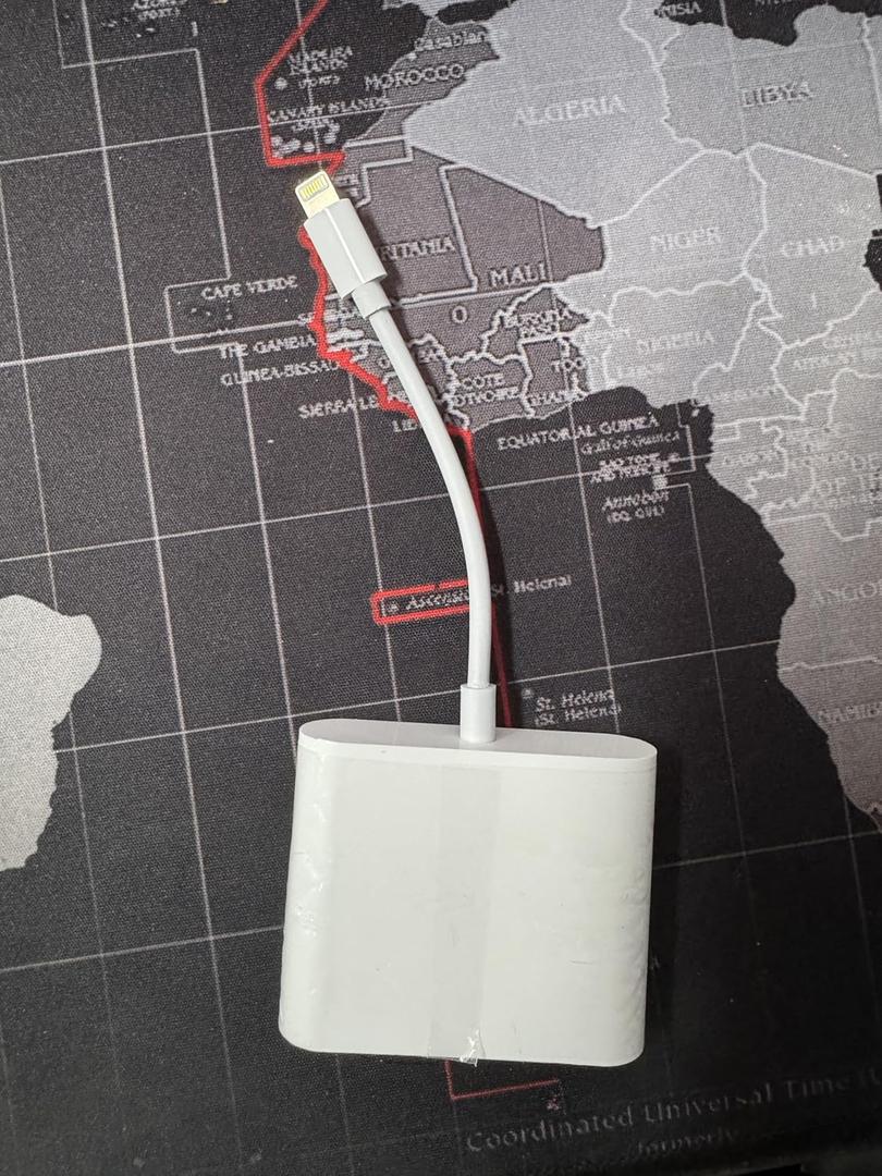 Lighting to CF SD Card Reader for iPhone,iPad MicroSD CompactFlash TF Flash Memory Card Adapter,Store Data and Images,Compatibility with iPhone 14,13,12,11,Series,iPad Series,Cameras,No App Needed