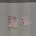 Almond Press On Nails Medium Fake Nails Flower False Nails With Gradient Design Spring Summer Glue On Nails Full Cover Artificial Glossy Acrylic Stick On Nail For Women 24pcs