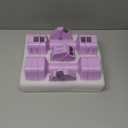 Sportneer Adjustable Dumbbells Hand Weights Set: 4 In 1 Weight Each 2lb 3lb 4lb 5lb Free Weights Dumbbells Set for Women Fast Adjust Dumbbell Set for Men Home Gym Workout Strength Training Exercise (Purple)