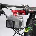 Panmout Extended Out-Front Mount, Bike Handlebar Mount for NiteRider Adapter, Sports Action Camera,Garmin Edge 25 130 200 500 510 520 800 810 820 1000 1030
