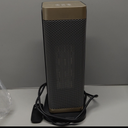 Space Heaters for Indoor Use, 1500W Electric Heater with Thermostat, 70 Oscillation, Remote Control, 3 Modes, 12H Timer, Portable Heater for Bedroom, Office, Home (Gold)