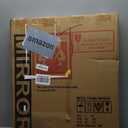 Hasipu Vanity Mirror with Lights, 24.2" x 18.9" LED Make up Mirror, Light up Mirror with 10X Magnification, Smart Touch 3 Colors Dimmable, 360 Rotation (White)