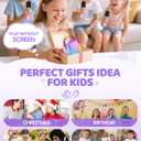Mini Karaoke Machine for Kids, 2026 TOP Toys Birthday Gifts Ideas for Girls Ages 4, 5, 6, 7, 8, 9, 10, 12+ Years Old, Portable MP3 Player with 3 Wireless Mics for Family Home Party