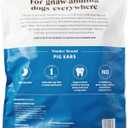 Amazon Brand - Wonder Bound Whole Pig Ears, Single Ingredient, Highly Digestible, Dog Treats for Puppy and Large/Medium Dogs, Pork, 18 count, 12.7 ounce (Pack of 1) (EXP 03/01/28)