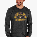 Blue 84 Men's Long Sleeve T Shirt Tri-Blend M