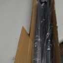 Tension Curtain Rod 51-165In(4.25-13.75Ft), Extra Long Outdoor Curtain Rod No Drilling for Window or Bathroom Patio, Adjustable Spring Shower Rod, Easy to Install Never Rust, Rod Diameter 1.26In-Black