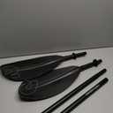 Coaster Kayak Paddle 4 Piece - Black