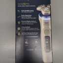 Philips Norelco Shaver i9000 Prestige Ultra, Wet & Dry Electric Shaver, White Gold, SenseIQ Pro Technology, Triple Lift & Cut System, 360 Rotating NanoTech Precision Blades, Beard Styler, XP9403/88 (i9000 Prestige + Charge Stand, QCP & Trimmers, Black)