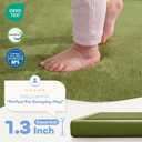 1.3" Thick Baby Play Mat for Floor,59x79 Large Memory Foam Tummy Time Mat