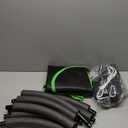 Tree Swing for Kids Outdoor, 40 Inch Saucer Swings for Swingset, Round Tree Swing for Adults Play Outside Heavy Duty 750 Lb Capacity, Circle Disc Swings with Hanging Straps, Vibrant Green, Child Gift