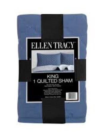 King 1 Quilted Sham 20x36in 100% Polyester