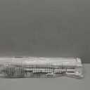 Retractable Outdoor Simple Mesh Safety Baby Gate Wall Mounted For Door And Stairs 33" White