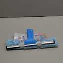 MR.SIGA Professional Window Cleaning Combo - Squeegee & Microfiber Window Scrubber, 14" (Blue)