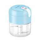 EASYSPEED Electric Garlic Chopper 1Cup, Mini USB Type-C Charging Wireless Food Processor with 304 Stainless Steel, 2 Sharp Blades, Portable Kitchen Meat Grinder for Onion, Garlic, Ginger, Baby Food