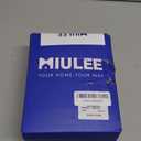 MIULEE Throw Pillow Covers Soft Couch Decorative Set of 4 Boho Striped Cushion Covers Corduroy Pillowcases Farmhouse Accent Home Decor for Couch Bed Sofa Living Room 18x18 Inch Brown