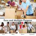 Packing Tape Refill Rolls Heavy Duty 12 Rolls Sealing Great for Packing Box Shipping and Moving Supplies Packaging 1.88" x 65 Yards 3" Core 2.7 Mil Thick