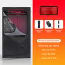 Smartmak 1–2 Person Portable Steam Sauna Tent with 660nm Red Light