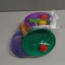 Leitee 71 Pcs Sensory Bin Filler Include 60 Hedge Balls 4 Tweezers 2 Scissors Clips 5 Cups Fine Motor Skills Toys Set for Boys Girls Early Education and Counting Sorting Training(Blue,Classic)