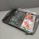 GoodCook 15 x 10.5 Nonstick Carbon Steel Baking Pan & Raised Wire Rack  Pizza Crisper, Crispy Bacon, Multipurpose Cooking Sheet Pan, Cooling Rack, Kitchen Cookware Set, Dishwasher Safe