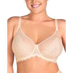 HSIA Minimizer Bras for Women Large Bust Full Coverage Lace Plus Size Bra - Mermaid Scales, 40G