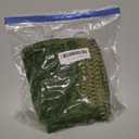 decorUhome Spring Chenille Soft Cozy Throw Pillow Covers 12x20 Set of 2, Modern Farmhouse Boho Velvet Decorative Pillow Cases with Stitched Edge for Couch Sofa Bed Home Decor, Forest Green