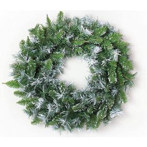 WJJHERRH Artificial Wreath, Christmas Wreath Christmas Wreath Artificial Snowflake Pine Christmas Wreath Gifts for Christmas Party Decor Christmas Garlands for Fireplaces Christmas Wreaths for Front