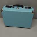 Victrola Journey Bluetooth Portable Suitcase Record Player  with Built-in Speakers, 3 Speed Vinyl Record Player, RCA Out, Headphone Jack, Turquoise