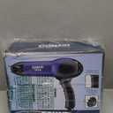Conair 1875 Watt Turbo Hair Dryer, Blue/Black (3 Piece Set)