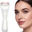 Heated Eyelash Curler, Fast 15s Heat up, Rechargeable Electric Lash Curler, 2-Level Adjustable Temp, for All Lash Types, Safe Anti-Burn, Quick Natural Curling Lashes, for Long-Lasting Curls