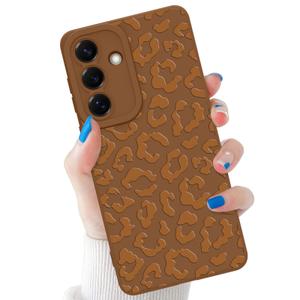 tharlet Compatible with Samsung Galaxy S26 Case, Cheetah Print Brown
