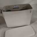 TOTO Drake 1.28 GPF Toilet Tank with WASHLET+ Auto Flush Compatibility, Cotton White - ST776EA#01