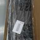 Kitsure Shoe Rack for Closet - 10-Tier Shoe Organizer with Hook Rack, Large-Capacity & Space-Saving Shoe Shelf for Entryway, Bedroom, Living Room,32.2" x 11.8" x 68.5", Black