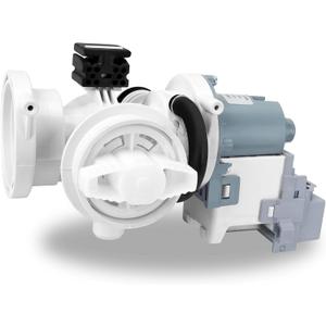 DC97-20621C DC97-20621A OEM Drain Pump Assembly Compatible with Samsung Washer WF45R6300AV/US WF45R6100AC/US WF45R6100AP/US WF45R6100AW/US WF45R6300AW/US WF46BB6700AD/US WF45T6200AW/US WF45M5500AP/A5