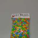 1000+ Neon Multicolor Beads 9x6 Bright Craft Beads for DIY Craft, Bracelets, and Creative Art Projects for 4 Years Grade Age and Plus