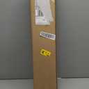 No Drill Cordless Bamboo Roman Shades, Light Filtering Woven Natural Bamboo Window Covering, Easy Install Roman Style Shade, for Window Size 25" W  64" H - Off White