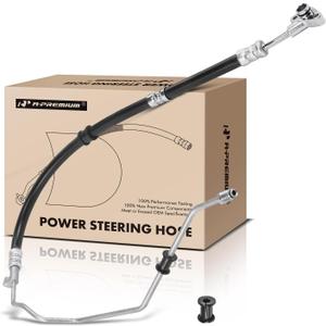 A-Premium Power Steering Pressure Hose Line Assembly Compatible with Acura MDX 2007 2008 2009, 3.7L, Pump to Rack/Gear