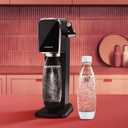sodastream 1L Twin Pack Dishwasher Safe Slim Bottle (White)